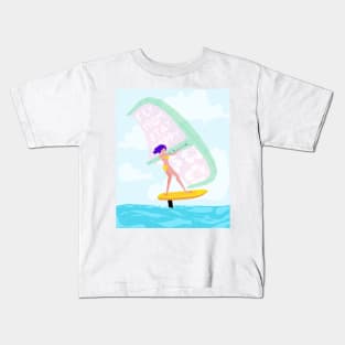 Fly High, Stay Happy! Kids T-Shirt